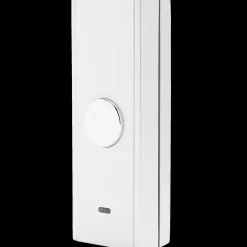 Trådløse Dørklokker^EnsoNordic Trådløs dørklokke 1700, lang rækkevidde hvid/krom