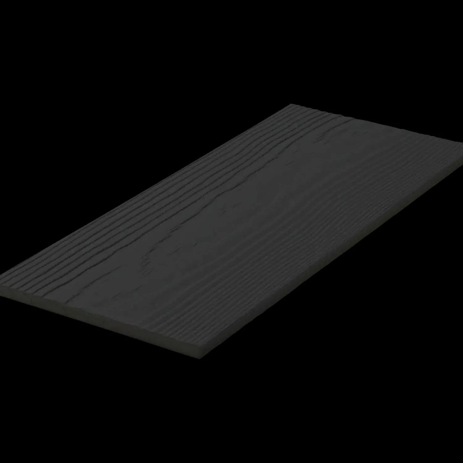 Cedral Facadebrædder^Etex Lap træstruktur sort C50, 190x3600x10 mm