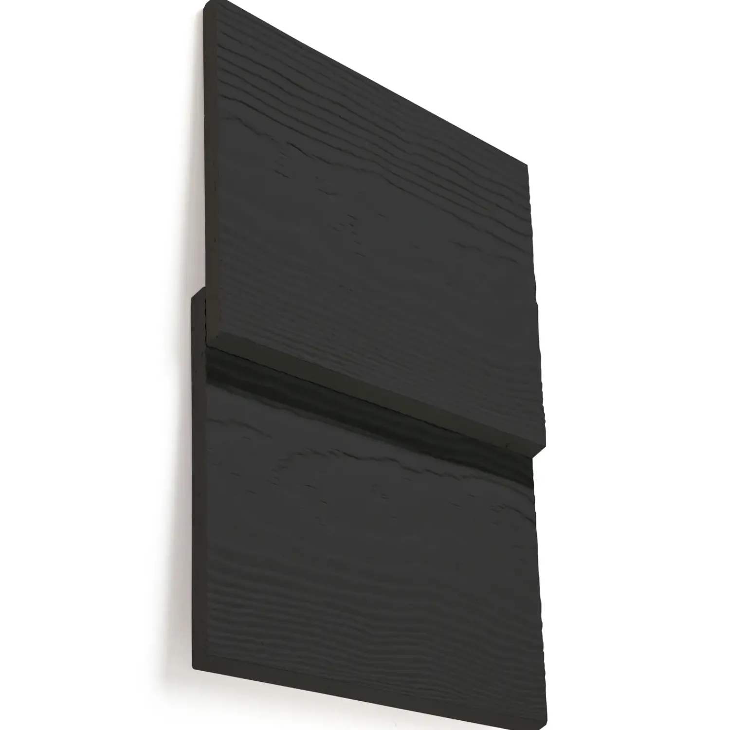 Cedral Facadebrædder^Etex Lap træstruktur sort C50, 190x3600x10 mm