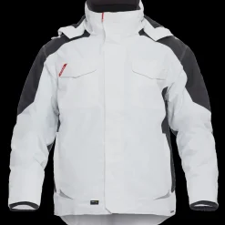 ENGEL Jakker Og Veste^F.  1410-354 Galaxy vinterjakke hvid/antrazitgrå str. M