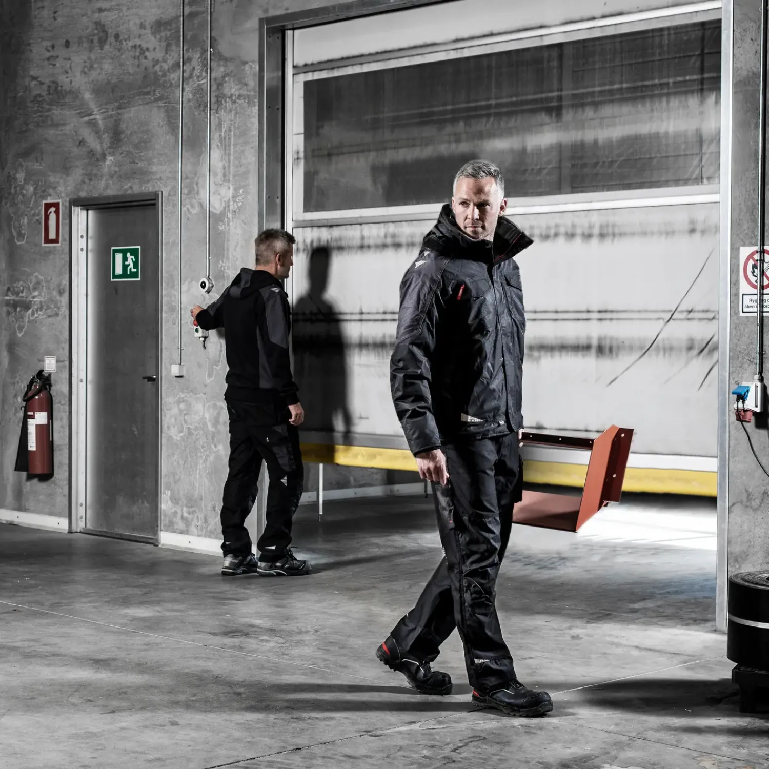 Sale ENGEL F. 1410-354 Galaxy vinterjakke sort/antrazitgrå str. M