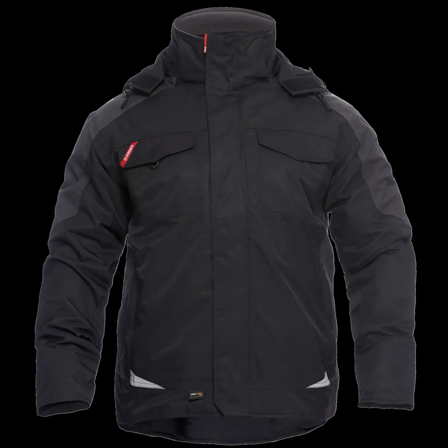 Sale ENGEL F. 1410-354 Galaxy vinterjakke sort/antrazitgrå str. M