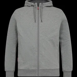 Outlet F. Engel all weather cardigan gråmelange str.  M