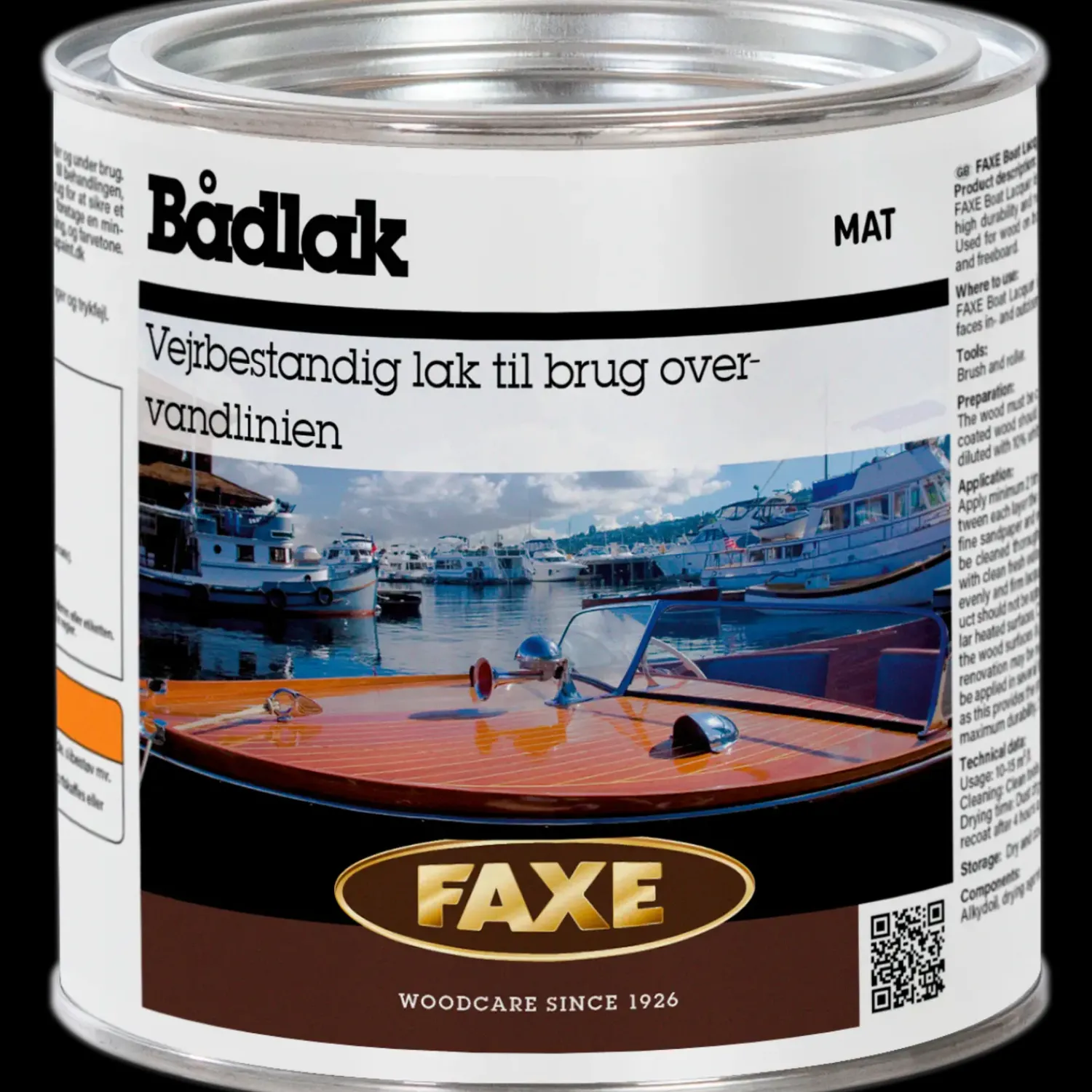 Faxe Bådlak^bådlak mat 0,75 L