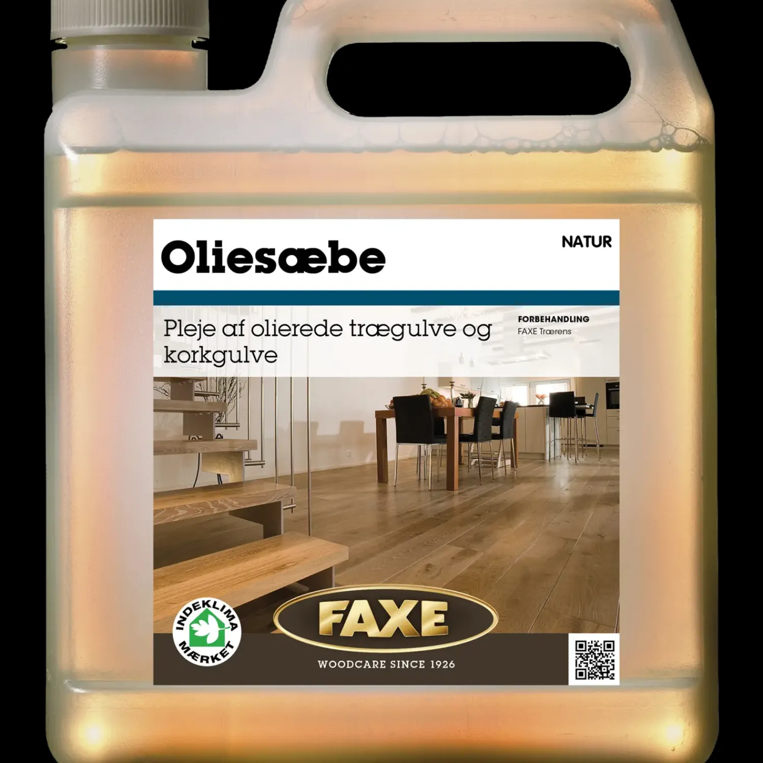 Faxe Gulv- Og Natursæbe^oliesæbe natur 1 L