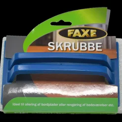 Faxe Slibe- Og Polerværktøj^skrubber fin hvid