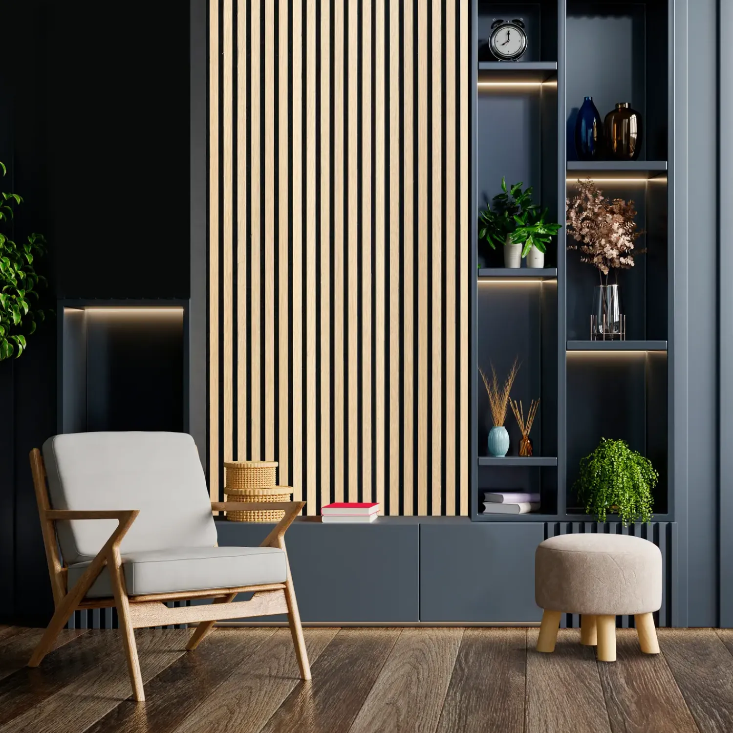 Fibrotech Akustikpaneler^Premium Proff akustikpanel 22x605x3000 mm ask