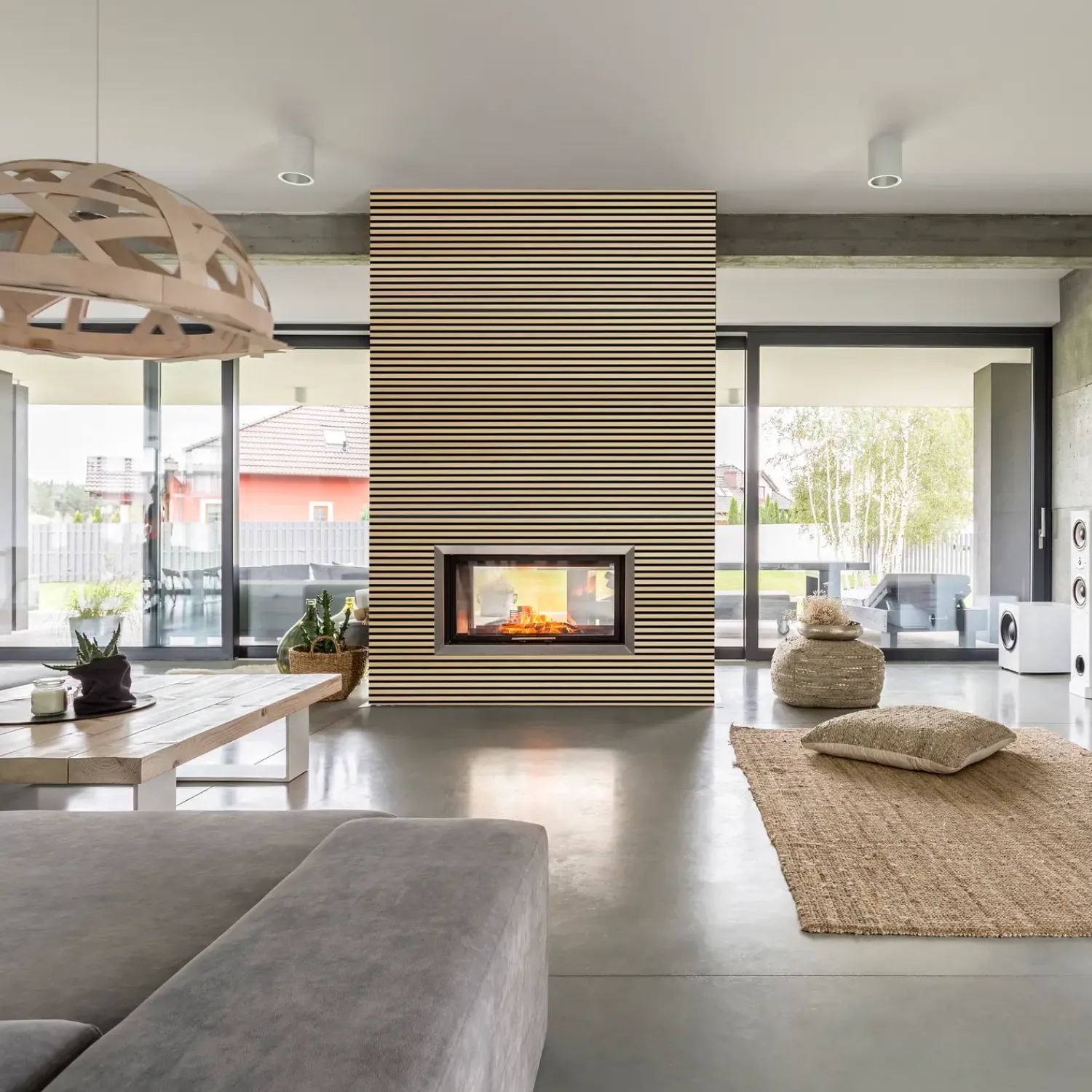 Fibrotech Akustikpaneler^Premium Proff akustikpanel 22x605x3000 mm ask