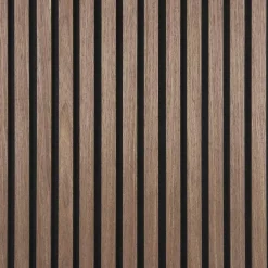 Akustikpaneler^Fibrotech Quanti akustikpanel 18x520x2440 mm walnut