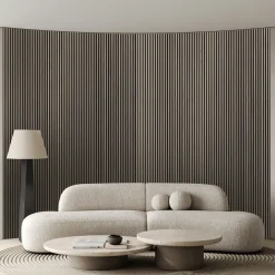 Akustikpaneler^Fibrotech Quanti akustikpanel 18x520x2440 mm grey oak