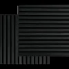 Akustikpaneler^Fibrotech Square akustikpanel 22x520x520 mm black oak - pk á 2 stk.