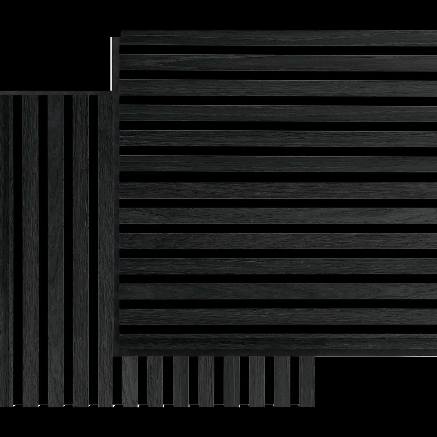 Akustikpaneler^Fibrotech Square akustikpanel 22x520x520 mm black oak - pk á 2 stk.