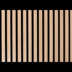 Fibrotech Akustikpaneler^Unika akustikpanel 22x600x2440 mm light oak