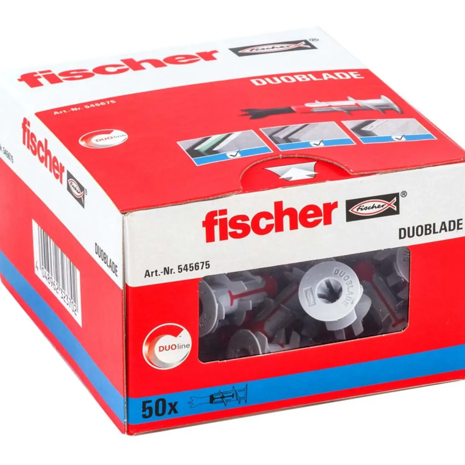 Sale fischer DuoBlade gipsplade dyvel u/skrue 50 stk