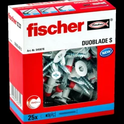 fischer Rawlplugs Og Dyvler^DuoBlade S gipspladedyvel m/skrue 25 stk