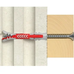 fischer Rawlplugs Og Dyvler^DuoPower dyvel 12x60 mm 25 stk