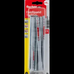 Best Fischer Duoxpand karmdyvel 10x100  4 stk elforzinket