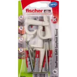 fischer Special Beslag^EasyHook Rund DuoPower 6x30 mm 6 stk