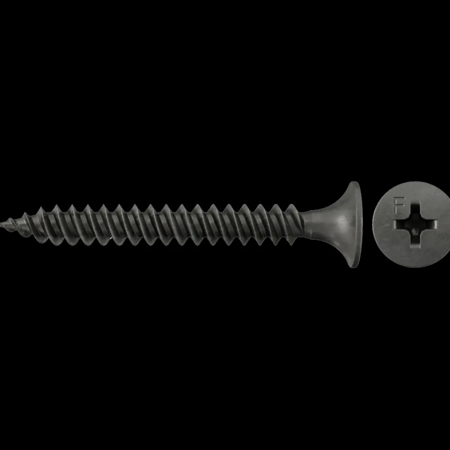 Gipsskruer^Fischer gipsskruer alm til stål FSN-TPDM 3,5x25 mm sort båndet 1000 stk.