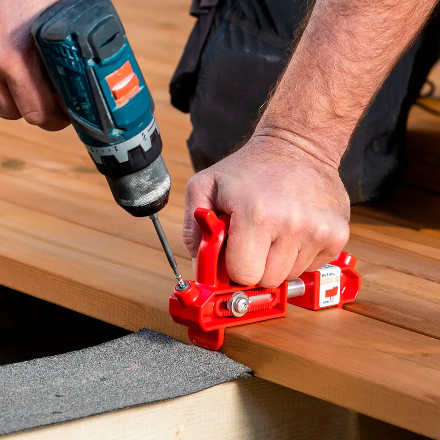 fischer Terrasseskruer^HiddenFast ZT C5 terrasseskrue 4,3x60 1500 stk