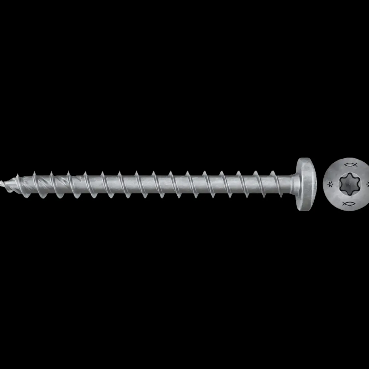 Sale Fischer PowerFast II PTF spånskrue PH 5,0x50 BZ 100 stk