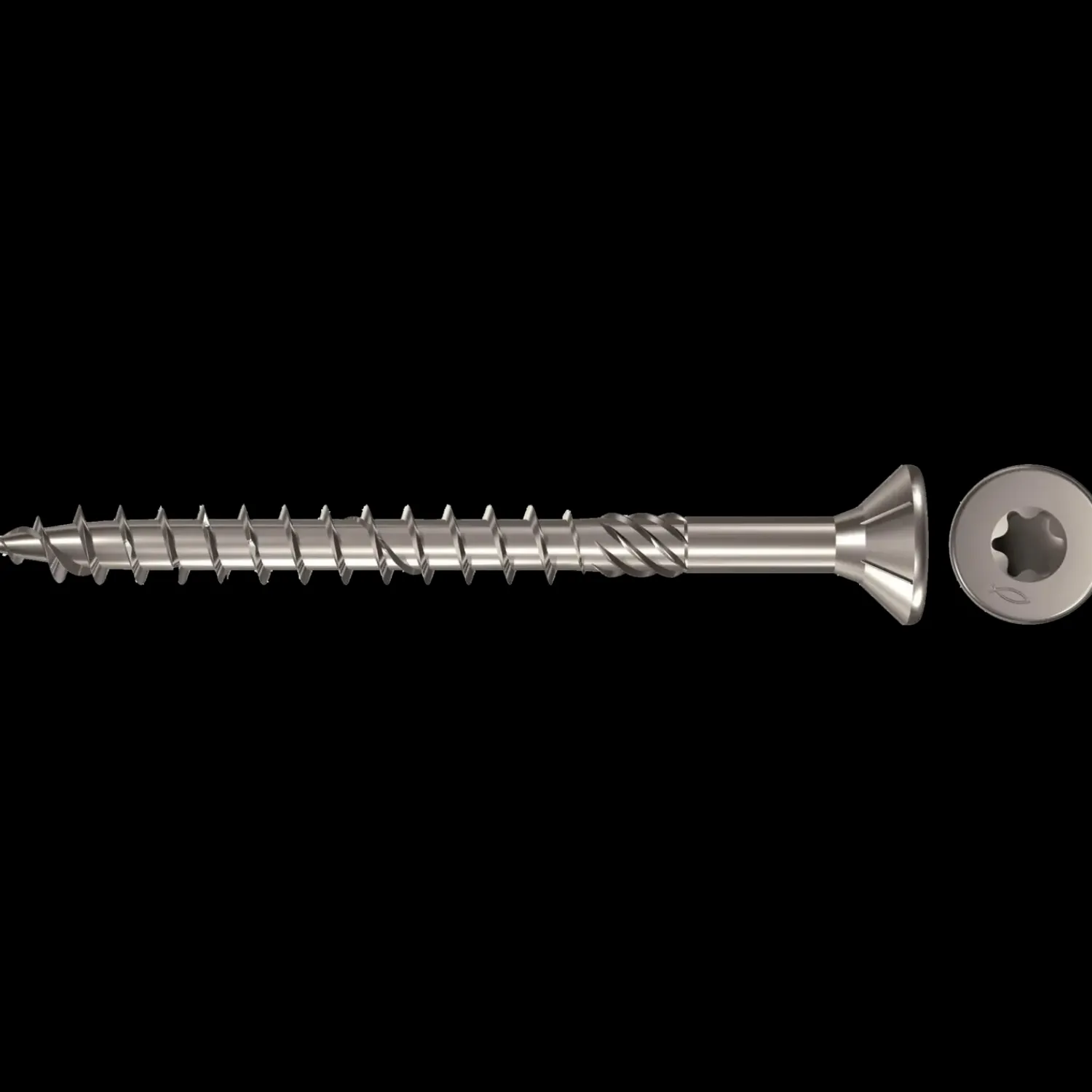 Fischer PowerFast spånskrue FPF-ST 5,0x60 A4 TX K NV 15 stk