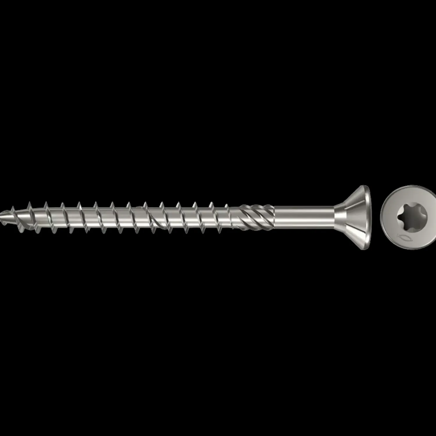 Spånpladeskruer^Fischer PowerFast ST spånskrue UH 4,5x50 A4 200 stk