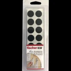 Online fischer selvklæbende dækhætter 14 mm sort