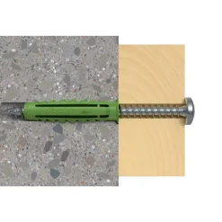 Fischer SX Green dyvel m/krave 5x25 mm 90 stk