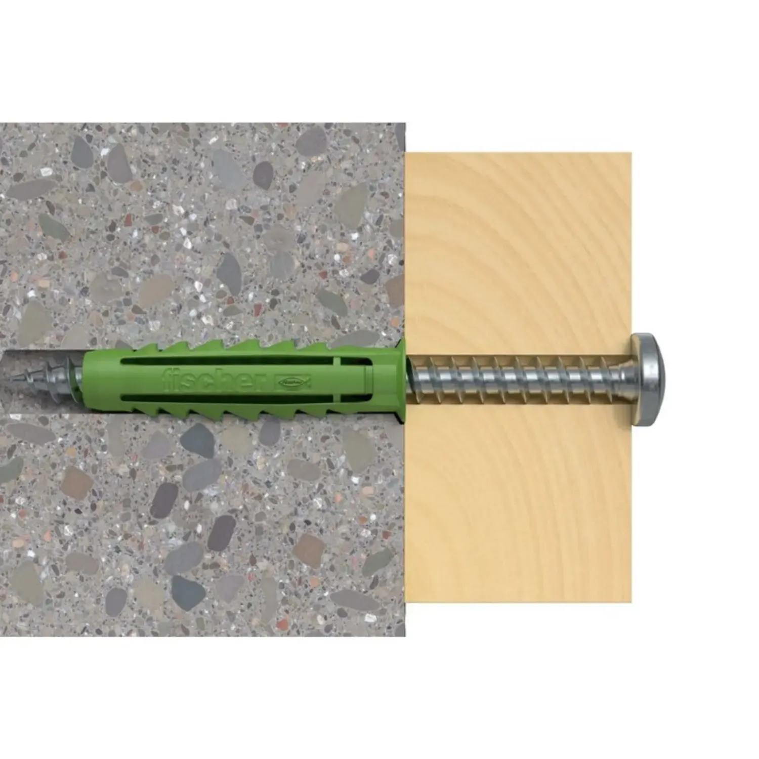 Fischer SX Green dyvel m/krave 5x25 mm 90 stk