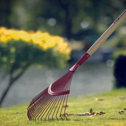 Fiskars Haveredskaber^Classic løvrive 22 runde tænder - 198 cm