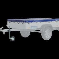 Presenninger^Flad presenning blå til Davidsen trailer 202