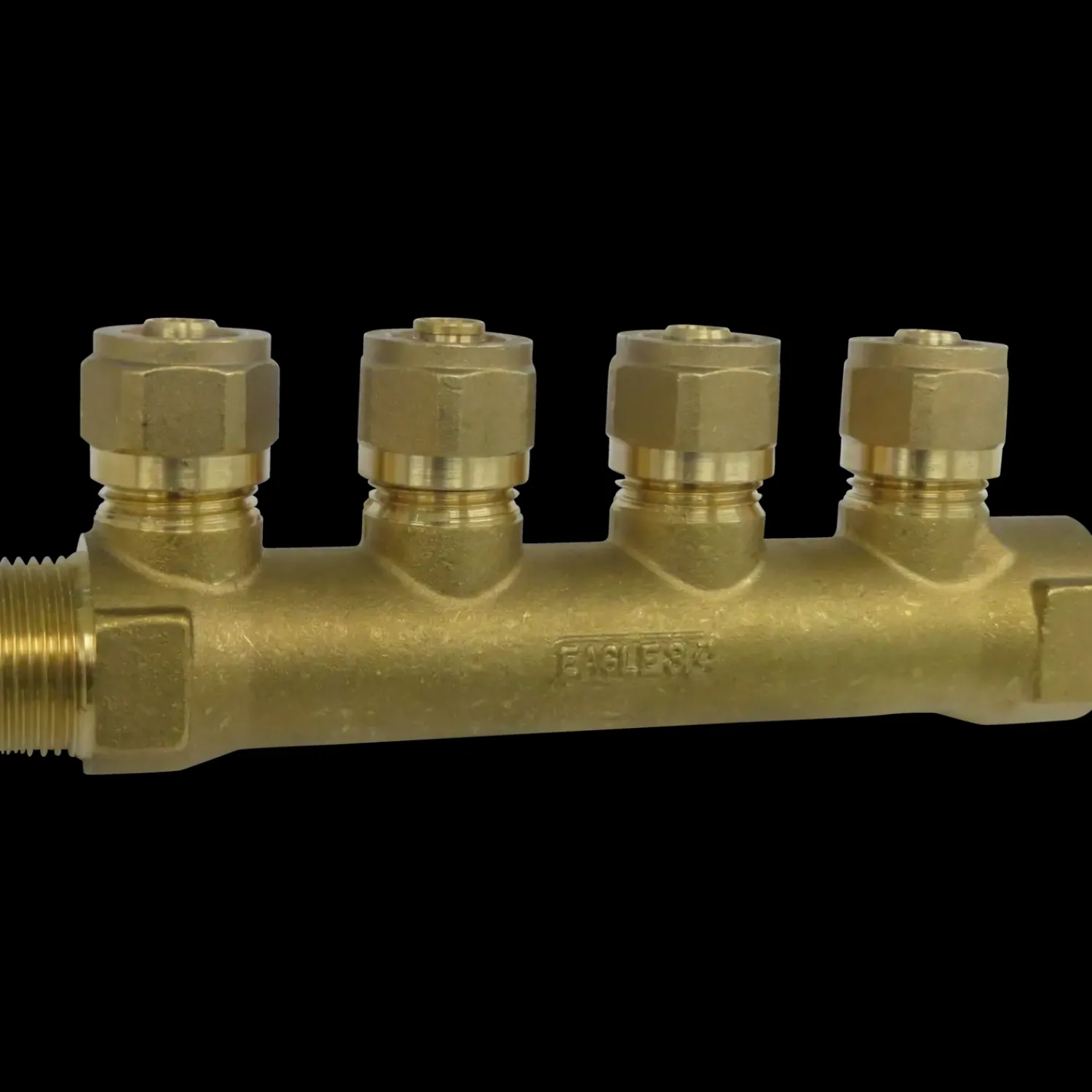 Vvs-Fittings Og Rør^Fordelerrør t/pexrør 2x15 mm