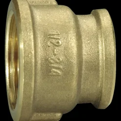 Vvs-Fittings Og Rør^Formmuffe 3/4x1/2" messing