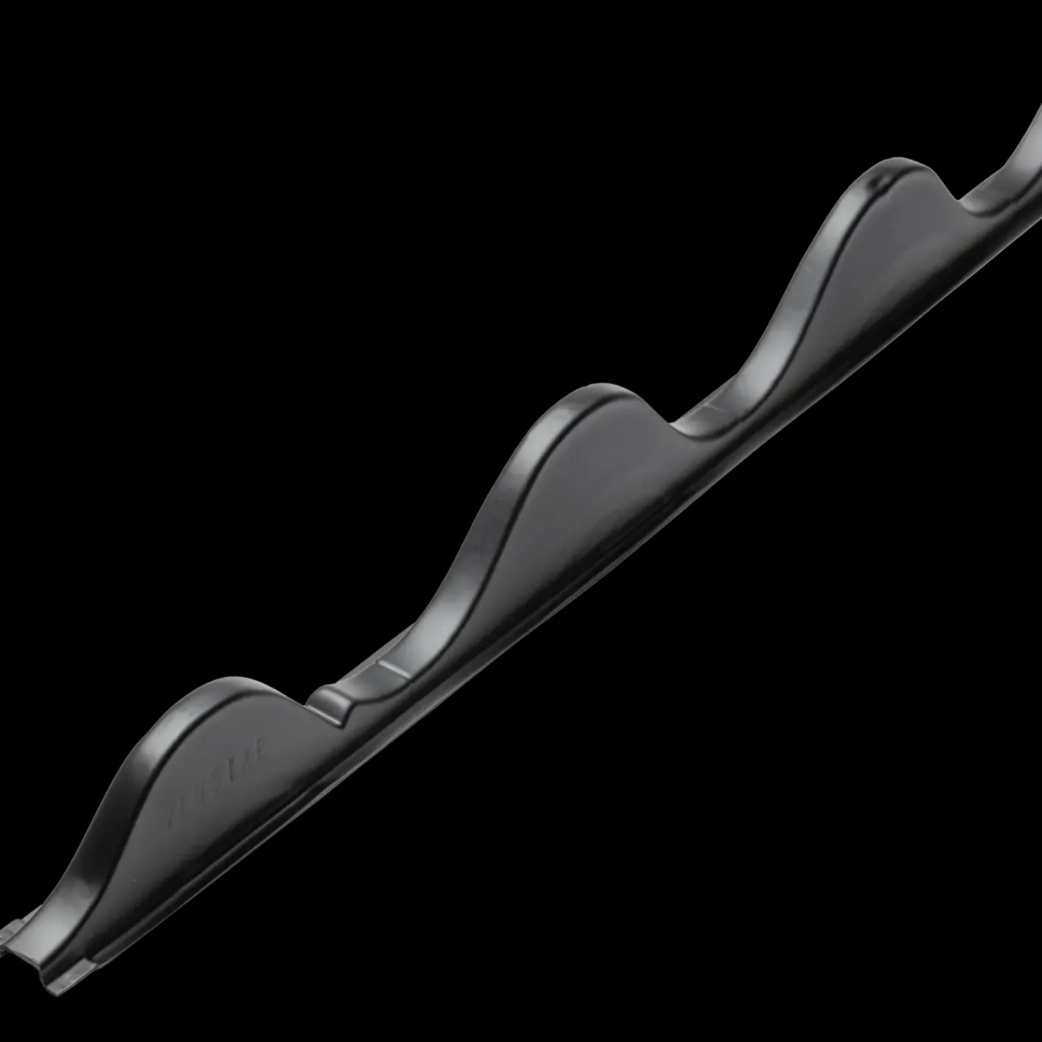 Best Forzes plastudhængsklods u/ventilation sort