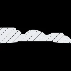 Discount Frøslev træ FT Almueindfatning fyr L112 hvid ncs 15x68x2200 mm