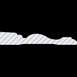 Best Frøslev træ FT Almueindfatning fyr L120 hvid ncs 15x91x2200 mm