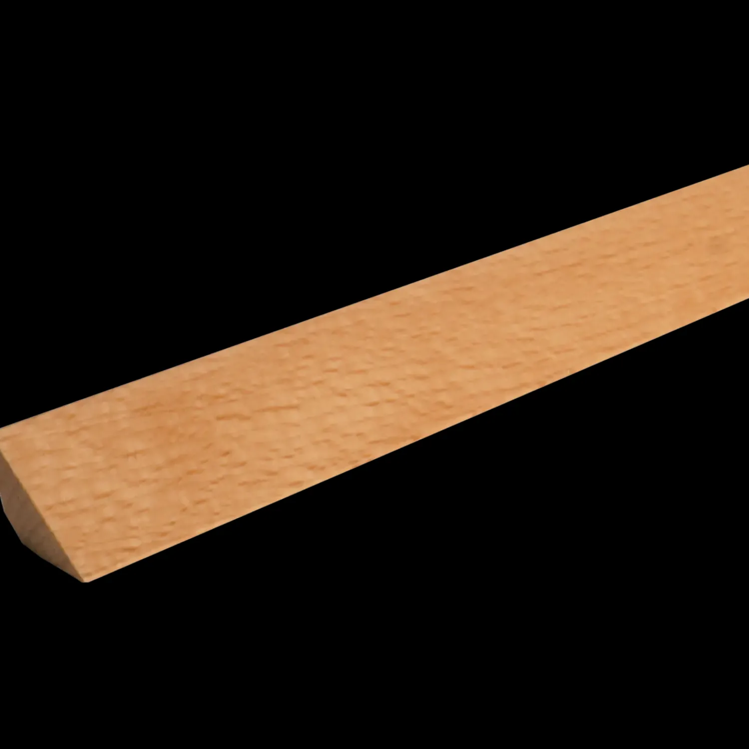 Frøslev træ Fejelister^FT Fejeliste Bøg Lakeret L424 15x21x1000 mm