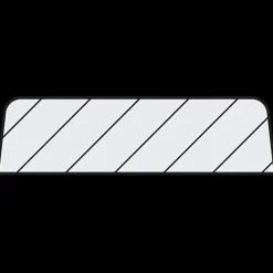 Frøslev træ Forkantlister^FT Forkantliste fyr /2Rk L268 hvid ral 9x33x3000 mm