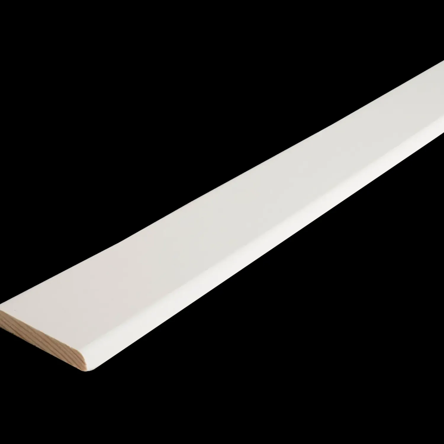 Hot Frøslev træ FT Forkantliste fyr /2Rk L252 5x33x3000 mm hvid ral