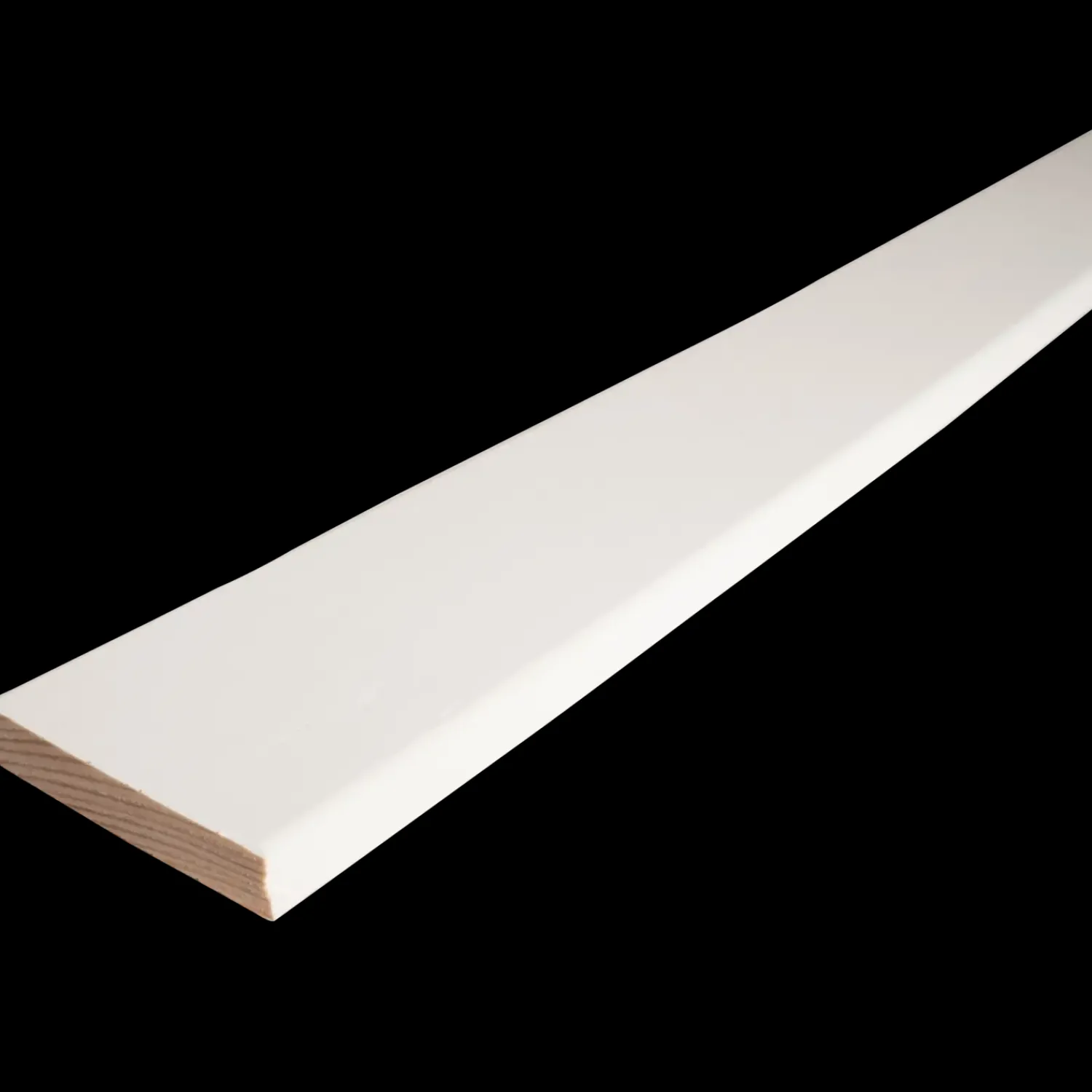 Frøslev træ FT Forkantliste fyr /2Rk L276 hvid ral 9x55x3000 mm