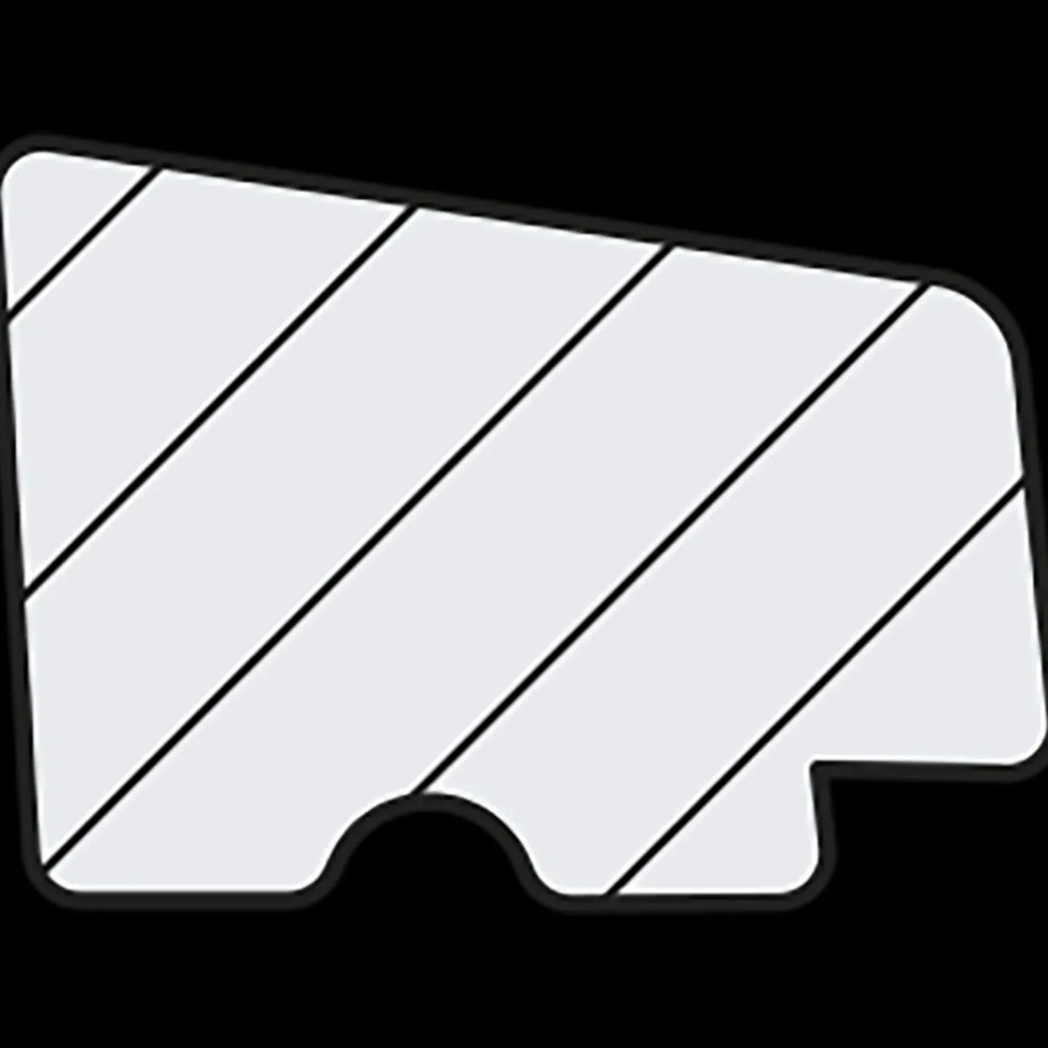 Frøslev træ Glaslister^FT Glasliste fyr L704 Hvid Ral 16x21x2700 mm