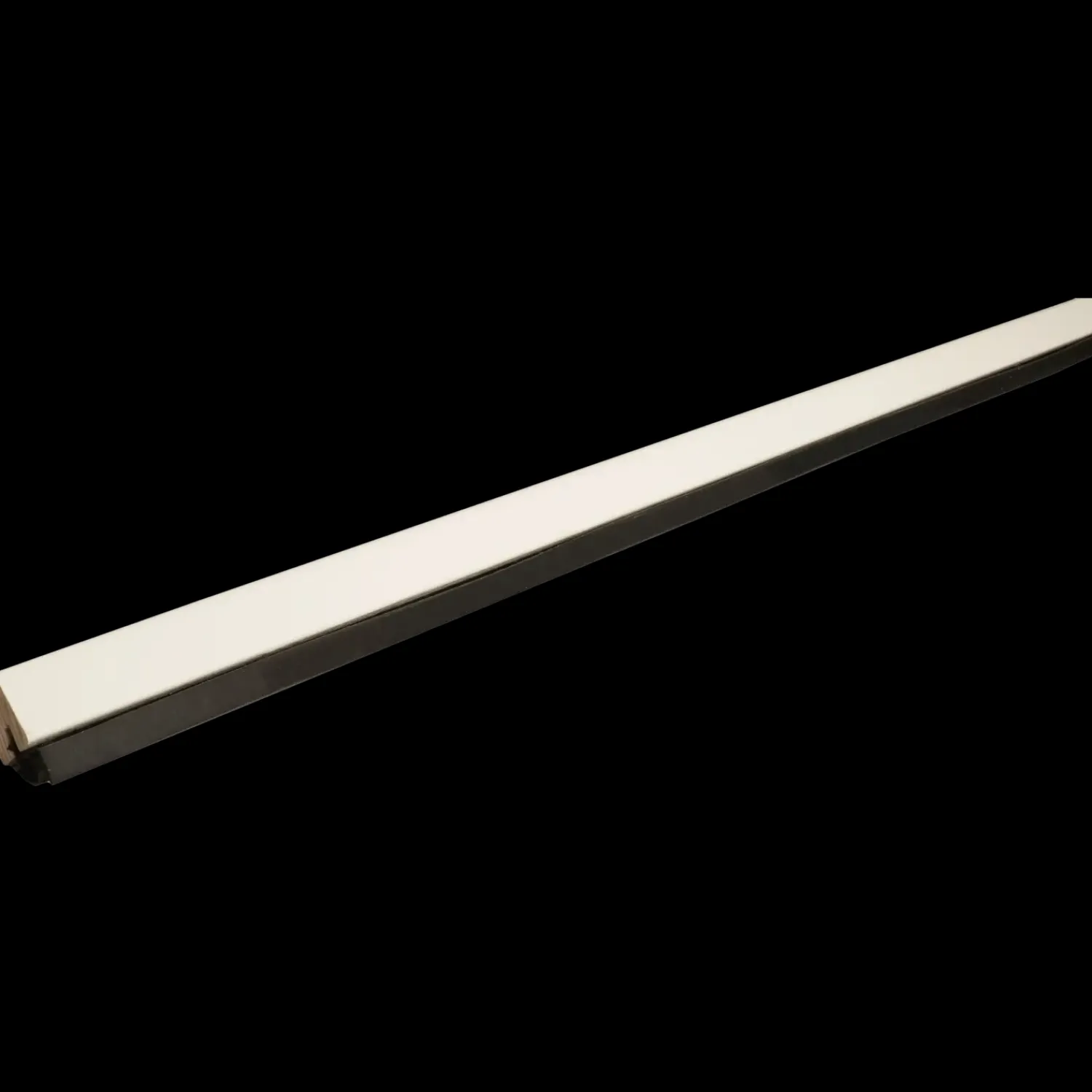 Frøslev træ FT Glasliste fyr M.Gummiliste l712 hvid ral 16x15x2700 mm