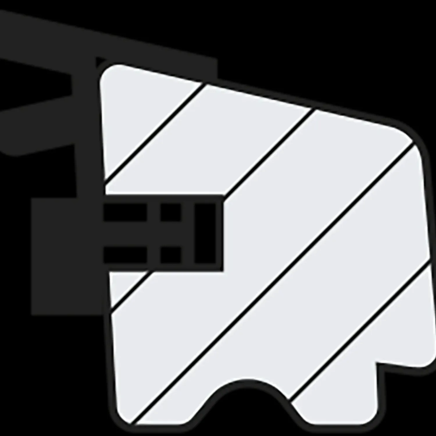 Frøslev træ FT Glasliste fyr M.Gummiliste l712 hvid ral 16x15x2700 mm