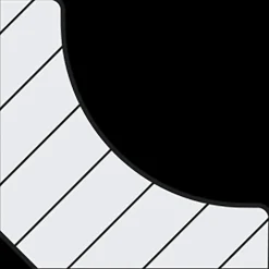 Frøslev træ Hulkehllister^FT Hulkehl fyr L624 Hvid Ral 21x21x3300 mm