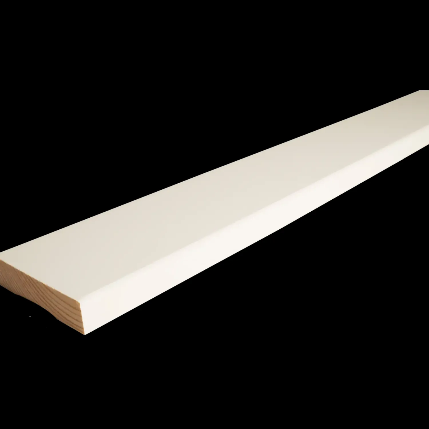 Frøslev træ Gerigter^FT Indfatning fyr L100 hvid ncs 14x65x2200 mm