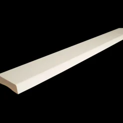 Frøslev træ Gerigter^FT Indfatning fyr L104 hvid ncs 14x55x2200 mm