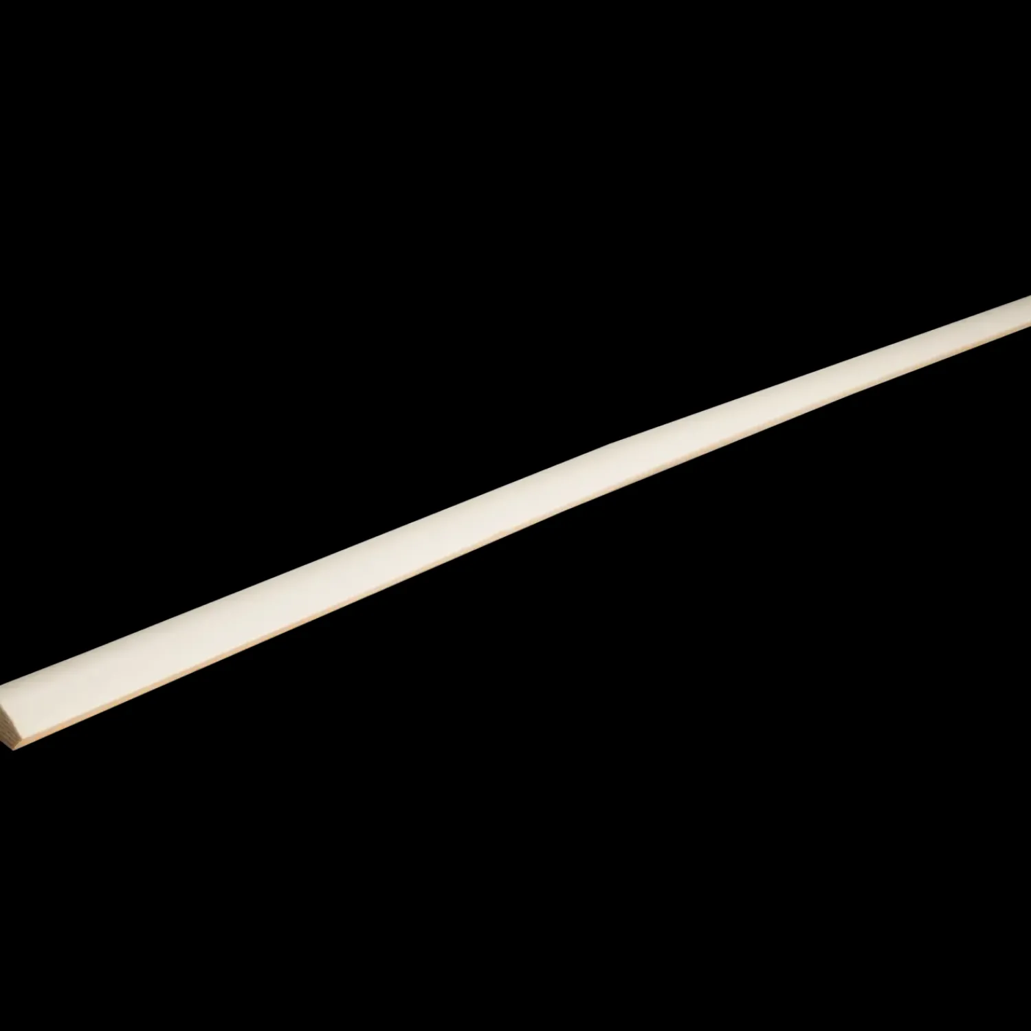 Frøslev træ FT Kvartstafliste fyr L644 hvid ral 12x12x2700 mm