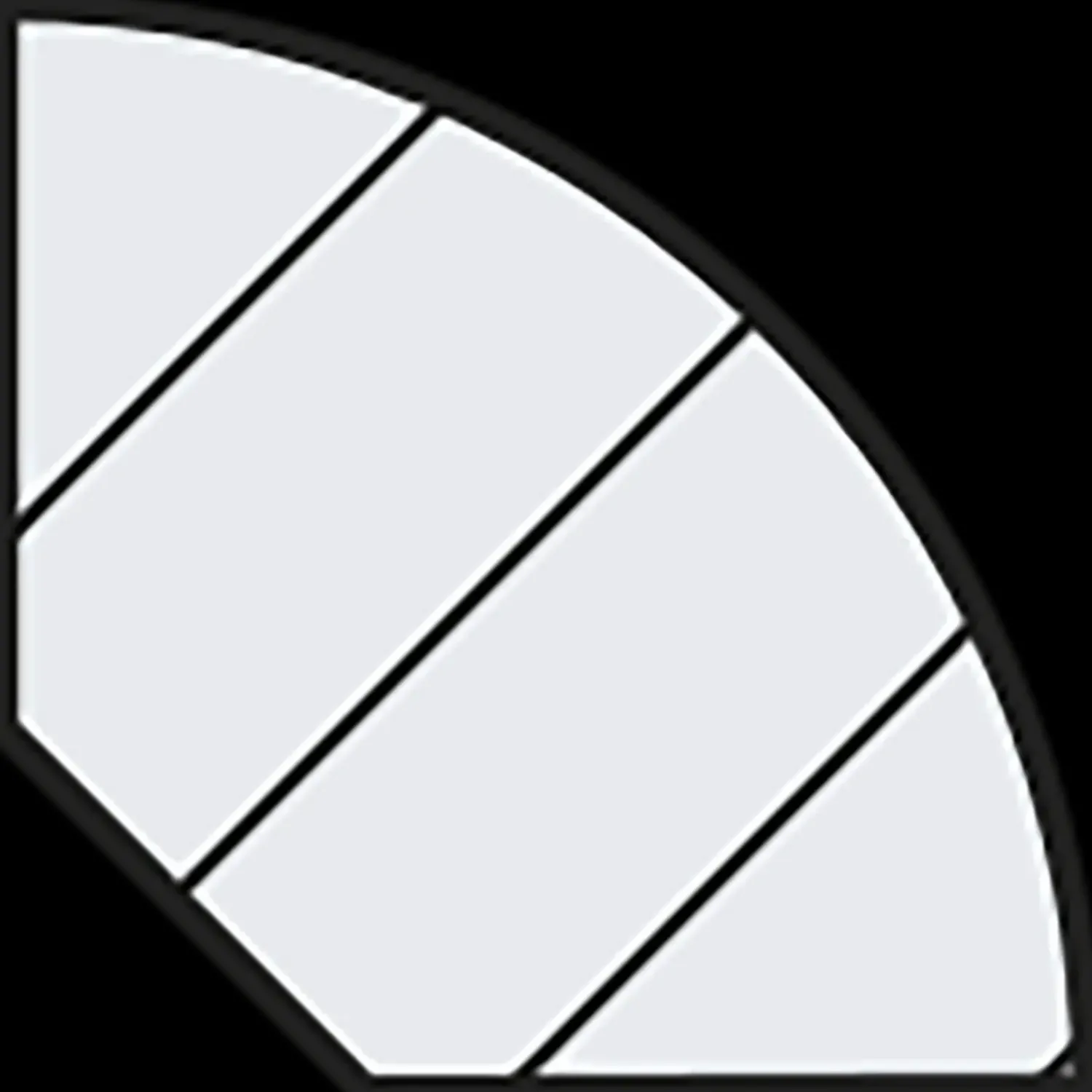 Frøslev træ FT Kvartstafliste fyr L644 hvid ral 12x12x2700 mm