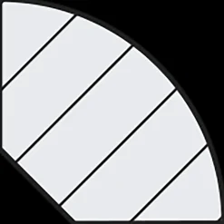 Clearance Frøslev træ FT Kvartstafliste fyr L648 15x15x2700 mm